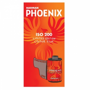 Harman Phoenix 200 36 Exposure 35mm C41 Colour Film